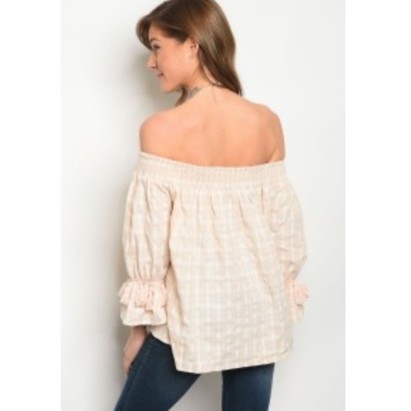🩷 Gorgeous Boho Off The Shoulder Top - Picture 2 of 8